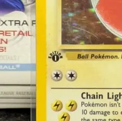 1999 Pokemon TCG WOTC Electrode 1st Edition Foil Rare Card 2/64 Jungle Set LP- - Image 5