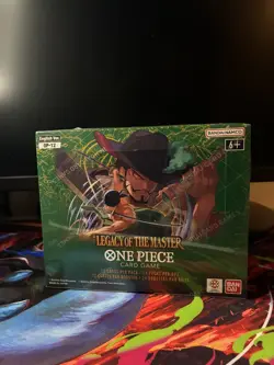 One Piece Card Game OP-12 Legacy of the Master Booster Box | Sealed | SMALL TEAR - Image 1
