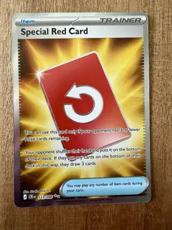 Pokemon Special Red Card - 113/086 - ME04: Chaos Rising (CRI) - Image 1