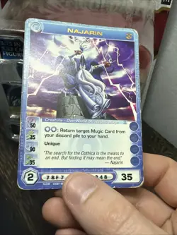Chaotic Card : Najarin Dawn Of Perim First Edition Rare Creature Max E - Image 2