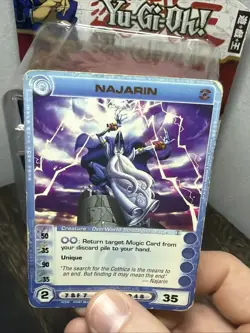 Chaotic Card : Najarin Dawn Of Perim First Edition Rare Creature Max E - Image 3