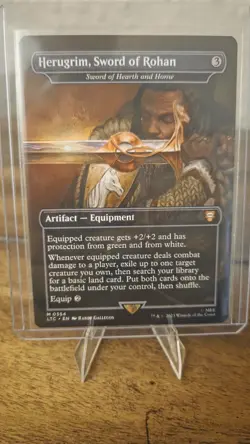 MTG Lord of the Rings Herugrim Sword of Rohan - Image 3
