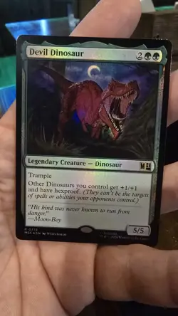 Devil Dinosaur Commander: Marvel Super Heroes Foil - Image 1