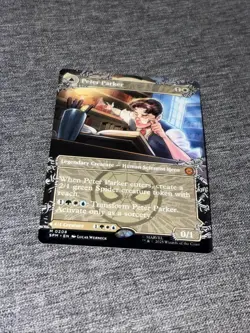 Peter Parker Borderless Non-Foil #208 Mythic MTG Spider‑Man SPM EN NM - Image 2