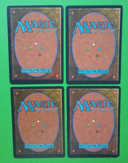 Magic the Gathering MTG Revised EARTHBIND X4 (3 LP/EX & 1 MP) C 1994! - Image 4