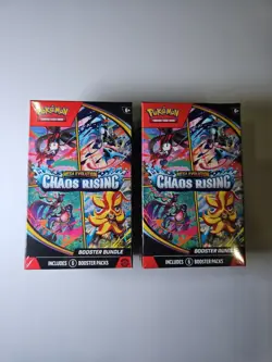 Pokemon TCG Lot of 2 Chaos Rising Booster Bundles New Factory Sealed - Image 1