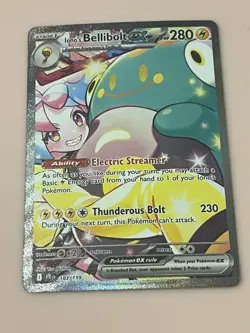 Iono's Bellibolt ex 183/159 Sv09: Journey Together Holo - TCG Pokemon Card - Image 1