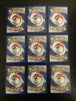 Squirtle LP/NM Pokemon Card Lot 63/102 63/100 112/132 29/149 14/101 23/181 - Image 2