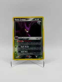 2004 Pokemon EX Team Rocket Returns Dark Crobat Reverse Holo Foil 3/109 NM 1768 - Image 1
