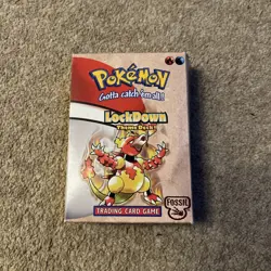 Pokemon Theme Deck - Lockdown - EMPTY BOX Tokens / Booklet Included No Cards - Image 1