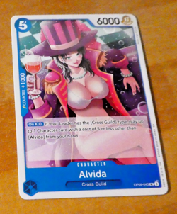 ONE PIECE ENGLISH CARD GAME CARTE ST25 ALVIDA OP09-043 ST EN NM - Image 1
