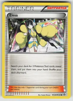 Elesa RC20/RC25 Holo Legendary Treasures: Radiant Collection Pokemon Holo LP - Image 1