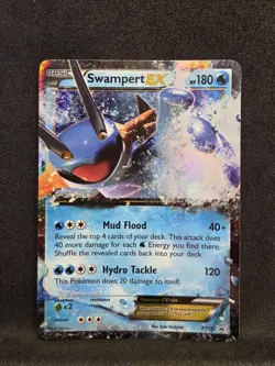 Pokemon TCG - Black Star Promo - Swampert EX XY55 Holo: NM- - Image 1