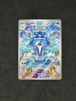 Pokemon TCG Palafin SV03: Obsidian Flames 200/197 Holo Illustration Rare NM - Image 1