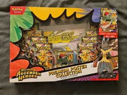 Pokemon TCG Ascended Heroes Mega Lucario Premium Poster Collection - Image 1