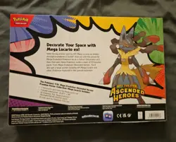 Pokemon TCG Ascended Heroes Mega Lucario Premium Poster Collection - Image 2