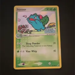 Ivysaur 34/100 Crystal Guardians Reverse Holo Uncommon Pokemon CTG - Image 1