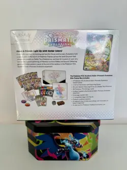 Pokemon Prismatic Evolutions ETB Elite Trainer Box Brand New Factory Sealed - Image 2