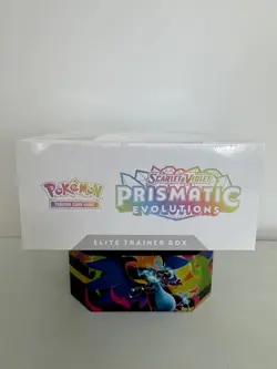 Pokemon Prismatic Evolutions ETB Elite Trainer Box Brand New Factory Sealed - Image 3