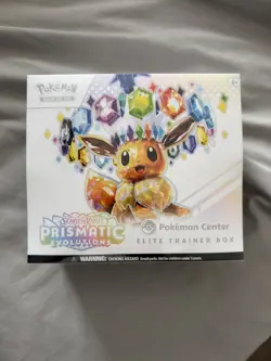 Prismatic Evolutions Pokemon Center Elite Trainer Box ETB - Sealed ✅ MINT 💎 - Image 1
