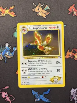 Pokemon Lt. Surge’s Fearow 7/132 Gym Heroes - NM/LP - Image 1