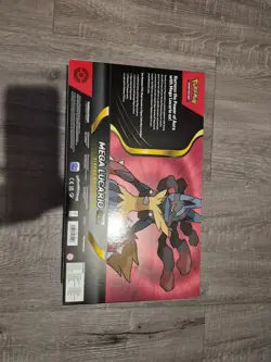 Pokemon TCG Mega Lucario ex Premium Figure Collection Box Factory Sealed - Image 2