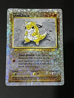 🔥Pokemon TCG - Sandshrew - 91/110 Legendary Collection Reverse Holo - 2002 - Image 1