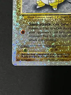 🔥Pokemon TCG - Sandshrew - 91/110 Legendary Collection Reverse Holo - 2002 - Image 5