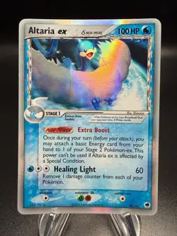 Pokemon Dragon Frontiers ALTARIA EX (DELTA SPECIES) Ultra Rare #90/101 - Image 1
