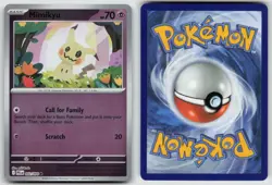 Mimikyu 042/094 Common Phantasmal Flames Pokemon Reverse Holo NM - Image 3