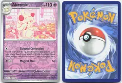 Alcremie 65/142 Rare Stellar Crown Pokemon Reverse Holo LP - Image 3