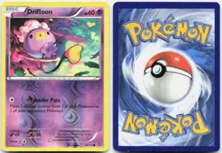 Drifloon 46/114 Common Steam Siege Pokemon Reverse Holo LP - Image 3
