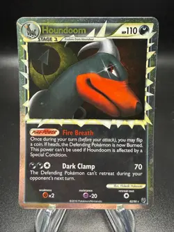 Pokemon Undaunted HOUNDOOM PRIME Ultra Rare #82/90 - Image 1