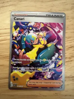 Pokemon TCG Ascended Heroes: Canari 291/217 SIR Trainer Supporter Full Art Holo - Image 1