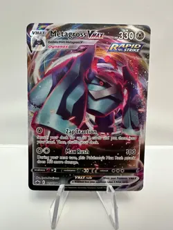 Metagross VMAX 113/198 - Chilling Reign - Pokemon TCG - Holo Rare - LP - Image 1
