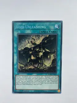 BLGG-EN025 Void Unleashing Secret Rare Yu-Gi-Oh! NEW - Image 1