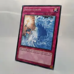 Yugioh, 1st Edition. Abyss-strom, ABYR-EN073. Rare, LP/VG. Free P&P - Image 3