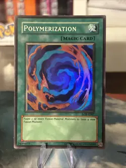 Yu-Gi-Oh - Polymerization - LOB-E047 - Super Rare - VLP - Image 1