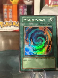 Yu-Gi-Oh - Polymerization - LOB-E047 - Super Rare - VLP - Image 3