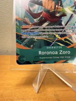 One Piece Promo Card Roronoa Zoro P-114 Lvl Up Con Exclusive English NM/M - Image 5