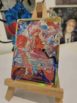Bandai One Piece Card Game Monkey D. Luffy OP05-119 SEC Alt Art Foil EN - Image 1