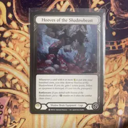 Hooves of the Shadowbeast COLD FOIL - Monarch (MON) - Image 1