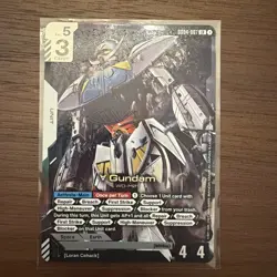 A Gundam GD04-067 LR Holo Foil - Phantom Aria Gundam TCG NM+ - Image 1