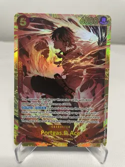 Bandai ONE PIECE Card Game Portgas.D.Ace OP16-xxx Special Alt Art Foil Eng 6000 - Image 2