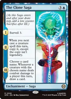 4x The Clone Saga - MtG Spider-Man - NM - Image 1