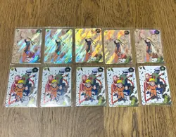KAYOU NARUTO : CARD GAME PROMO PR NRIE-PR-02 x5 NREA-PR-02 CARD x5 SEALED All 10 - Image 1