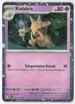 Kadabra - (Cosmos Holo) Promo Miscellaneous Cards & Products 064/165 NM - Image 1