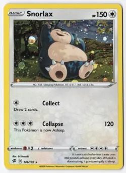 Snorlax - (Cosmos Holo) Holo Promo Miscellaneous Cards & Products 141/192 NM - Image 1