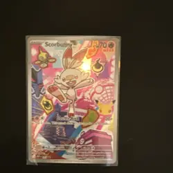 The Pokemon Company Scorbunny Promo Full Art Holo 70 HP EN Pokemon Card - Image 1