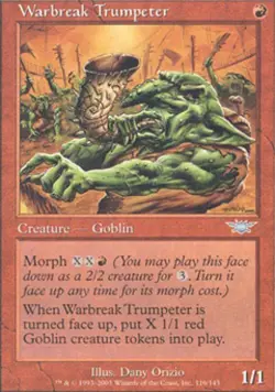Warbreak Trumpeter - Light Play MTG Legions - Image 1